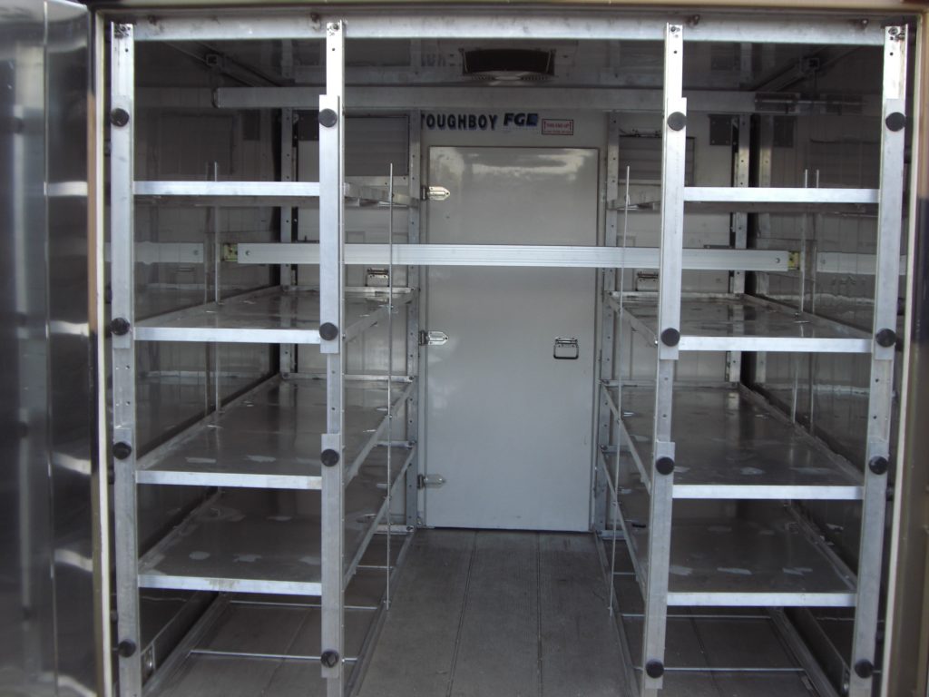 Interior of 20FT Military Refrigerated Container