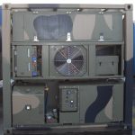 20ft Military Refrigerated Container (has two temperature zones)