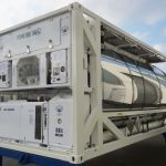 Dual Tank Container Refrigeration Unit with Integral Genset