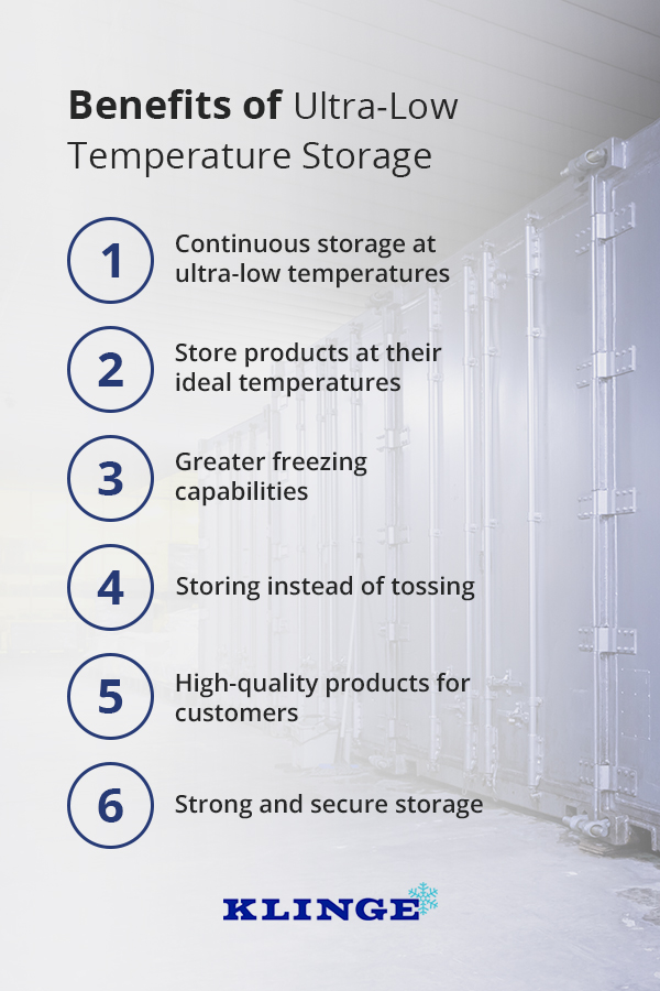 Benefits of Ultra Low Temperature Storage