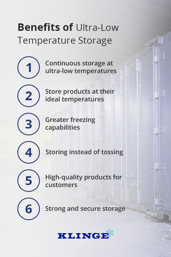 ultra low temperature storage