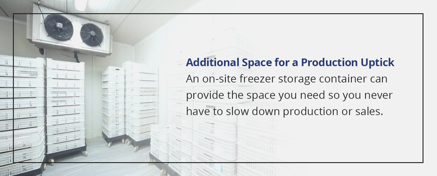 Additional Freezer Storage Space