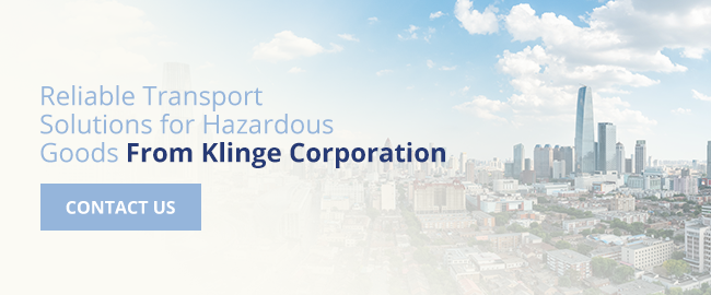 Reliable Transport for Hazardous Goods from Klinge Corporation