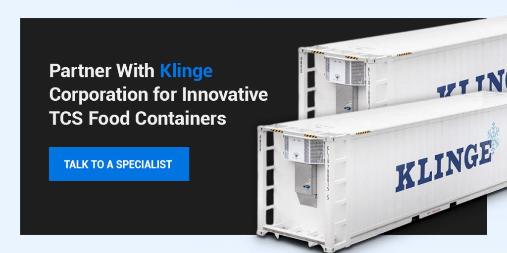 Partner with Klinge Corporation for Innovative TCS Food Containers